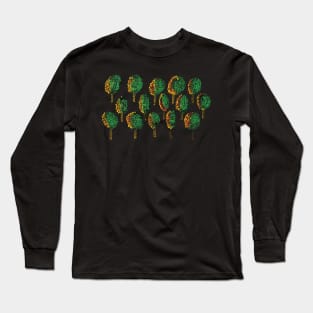 Cross stitch trees Long Sleeve T-Shirt